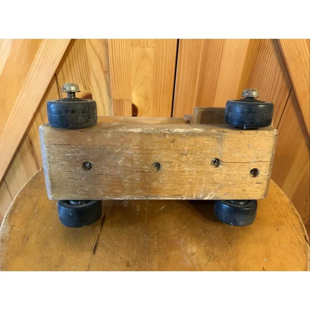 Vintage Wooden Toy Gas Truck Community Playthings (5240)